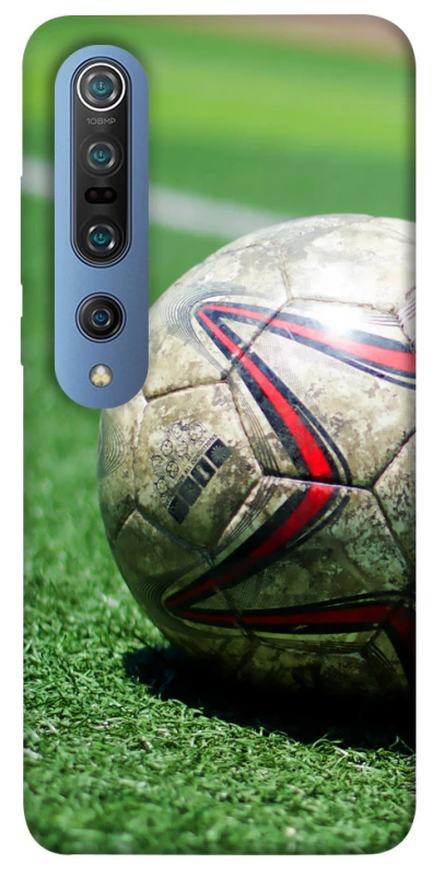 Чехол на Xiaomi Mi 10 Pro Мяч на газоне фото 1 из 1