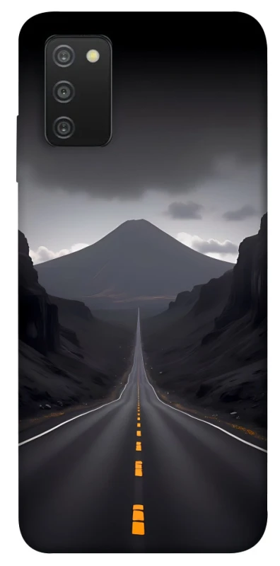 Чехол на Samsung Galaxy A03s Black mountains фото 1 из 1