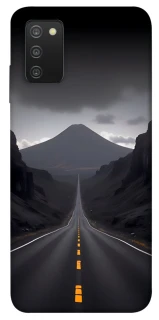 Чехол на Samsung Galaxy A03s Black mountains фото 1 из 1