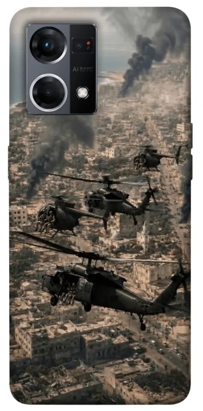 Чохол на Oppo Reno 7 4G Black hawk фото 1 з 1
