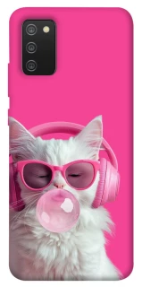 Чохол на Samsung Galaxy A02s Pink kitty фото 1 Чохол на Samsung Galaxy A02s Pink kitty фото 1 з 1