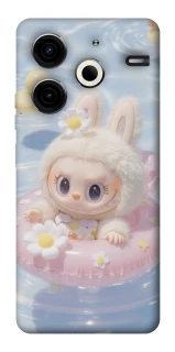 Чехол на TECNO Pova 6 Neo (LI6) Labubu swimming фото 1 из 1