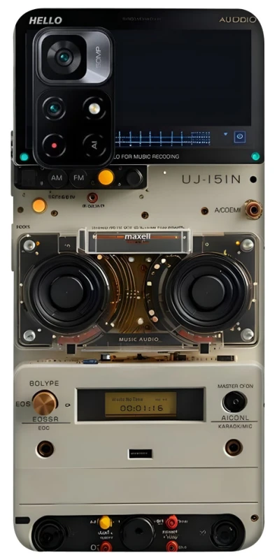 Чохол на Xiaomi Poco M4 Pro 5G Audio panel фото 1 з 1