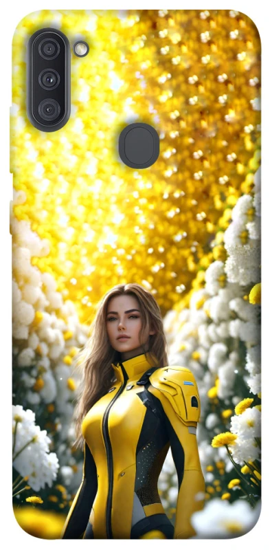 Чохол на Samsung Galaxy A11 Cyber space girl ver.2 фото 1 з 1