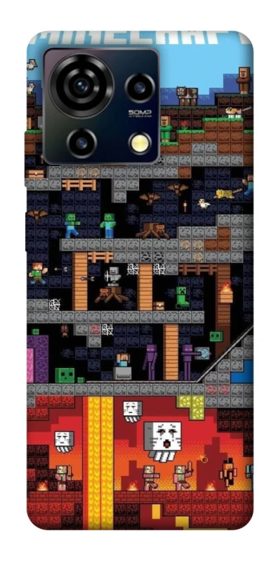 Чохол на ZTE Blade V50 Vita Minecraft фото 1 з 1