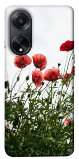 Чехол на Oppo A58 4G Поле маков фото 1 из 1