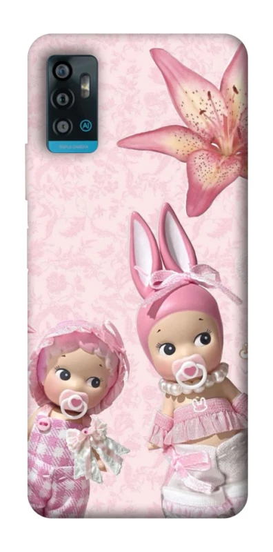 Чехол на ZTE Blade A71 Vintage Blossom Twins фото 1 из 1