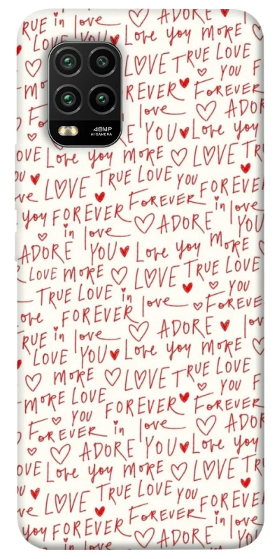 Чехол на Xiaomi Mi 10 Lite Love aesthetic ver.4 фото 1 из 1