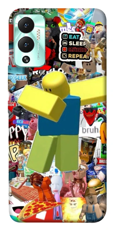 Чохол на Infinix Hot 12 Play Roblox style фото 1 з 1