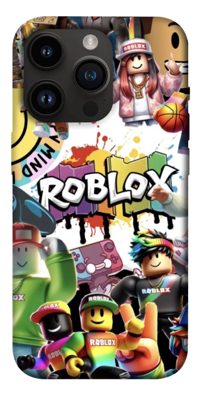 Чохол на Apple iPhone 14 Pro (6.1") Roblox Characters Collage фото 1 з 1