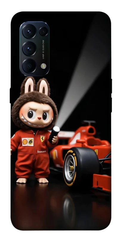 Чохол на Oppo Reno 5 4G F-1 Labubu фото 1 з 1