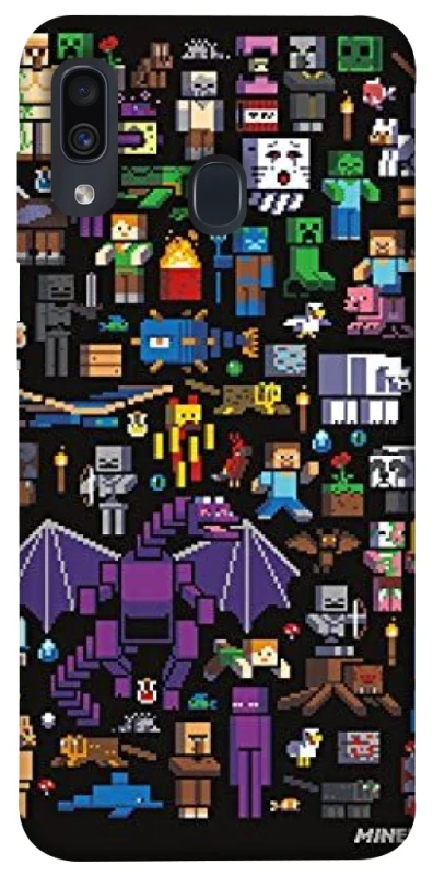 Чохол на Samsung Galaxy A20 / A30 Minecraft v5 фото 1 з 1