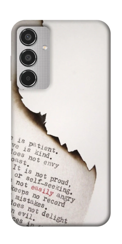 Чохол на Samsung Galaxy M35 Вірші фото 1 з 1