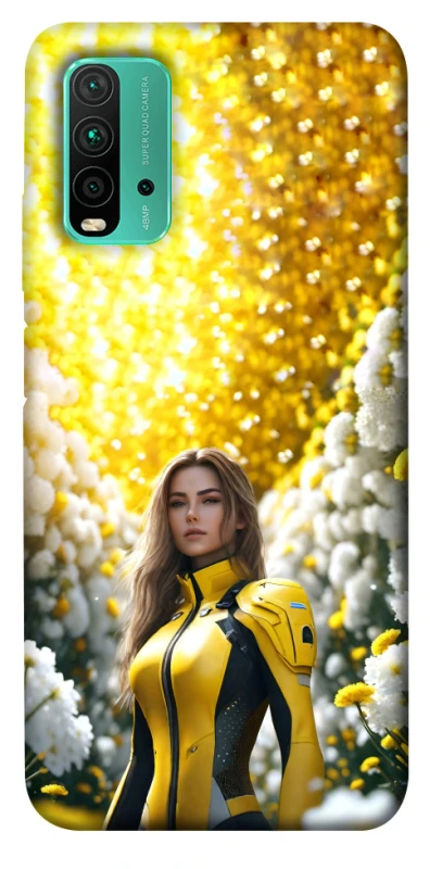 Чохол на Xiaomi Redmi Note 9 4G / Redmi 9 Power Cyber space girl ver.2 фото 1 з 1