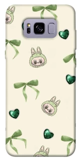 Чохол на Samsung G955 Galaxy S8 Plus Labubu Green Heart фото 1 з 1