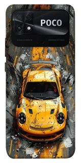 Чохол на Xiaomi Poco C40 Drawn Porsche фото 1 з 1