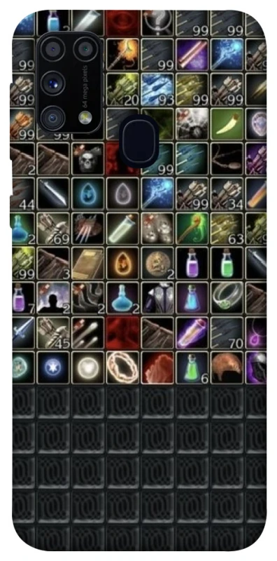 Чохол на Samsung Galaxy M31 Inventory menu ver.2 фото 1 з 1