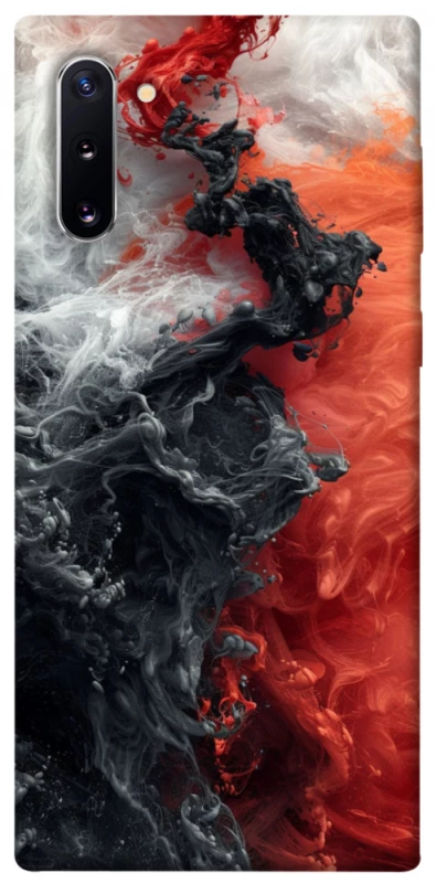 Чохол на Samsung Galaxy Note 10 Black and Red фото 1 з 1