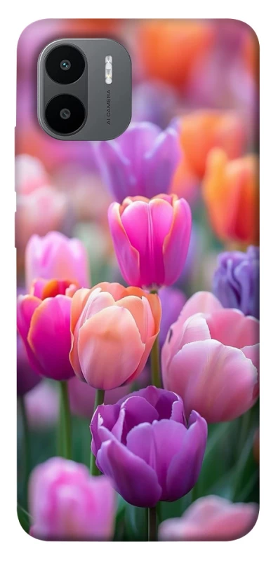 Чохол на Xiaomi Redmi A1+ / Poco C50 / A2+ Тюльпанове поле фото 1 з 1
