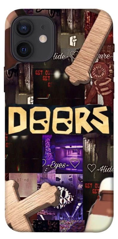 Чохол на Apple iPhone 12 (6.1") Roblox doors dark mode фото 1 з 1