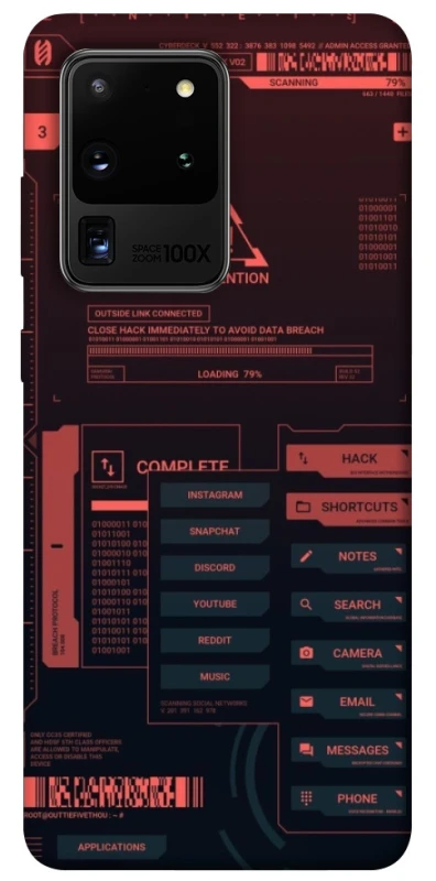 Чохол на Samsung Galaxy S20 Ultra Attention фото 1 з 1