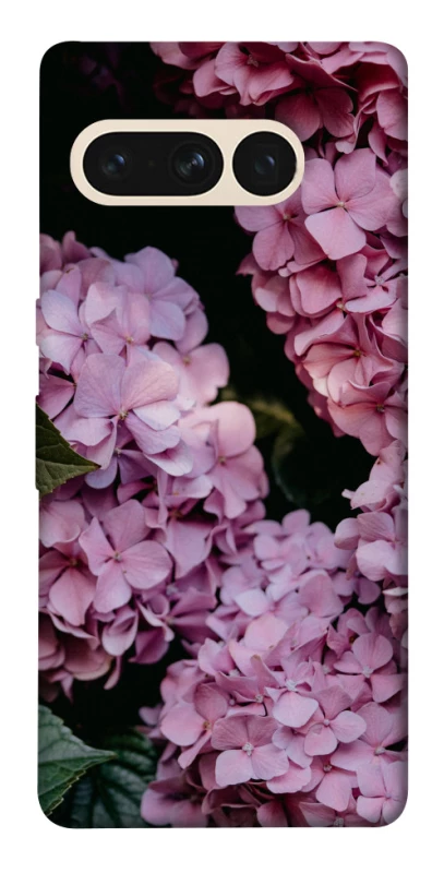 Чехол на Google Pixel 7 Pro Розовые гартензии фото 1 из 1