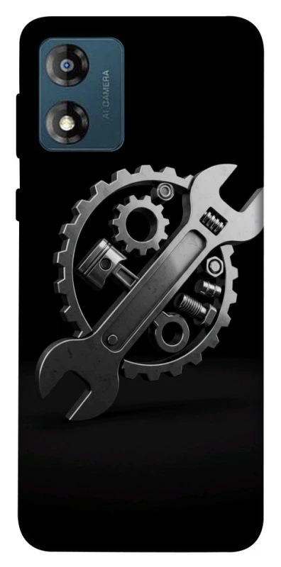 Чохол на Motorola Moto E13 Mechanic v2 фото 1 з 1