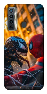 Чохол на TECNO Camon 17 Venom vs Spiderman фото 1 з 1