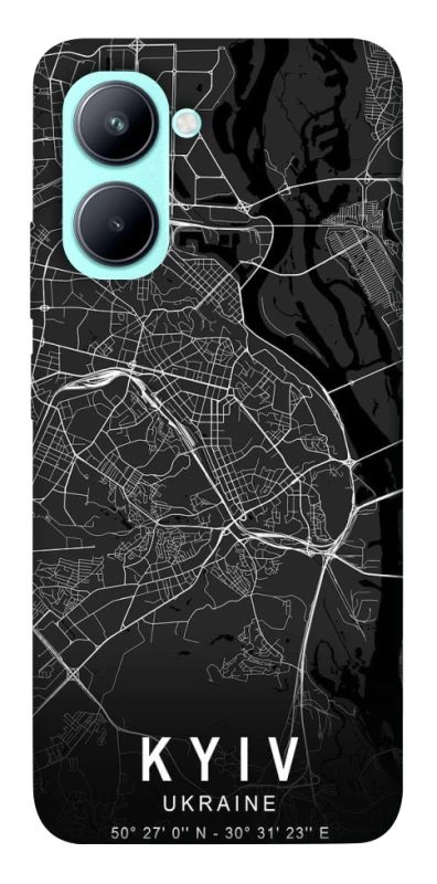 Чехол на Realme C33 Kyiv map фото 1 из 1