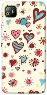 Чохол на TECNO POP 4 Pretty hearts фото 1 з 1