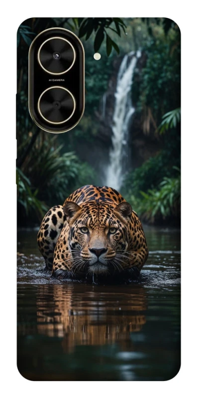Чехол на Xiaomi Poco C71 Leopard in water фото 1 из 1