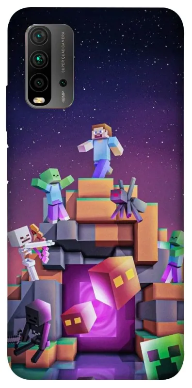Чохол на Xiaomi Redmi 9T Minecraft aesthetics фото 1 з 1