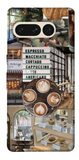 Чехол на Google Pixel 7 Pro Coffee collage ver.5 фото 1 из 1