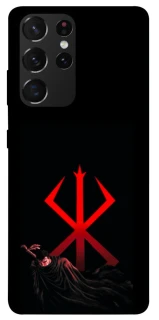 Чохол на Samsung Galaxy S21 Ultra Berserk Red Logo фото 1 з 1