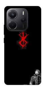 Чехол на Xiaomi Redmi Note 14 4G (Int. version) berserk black фото 1 из 1