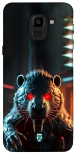 Чохол на Samsung J600F Galaxy J6 (2018) Cyber ​​beaver фото 1 з 1