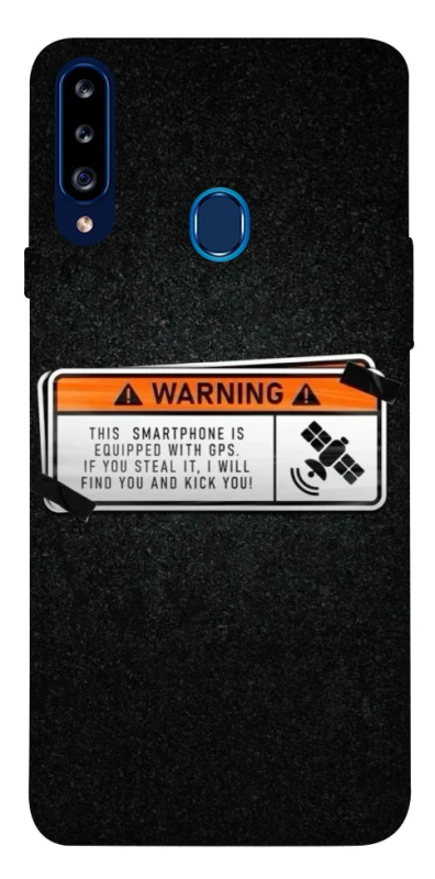 Чехол на Samsung Galaxy A20s Warning фото 1 из 1
