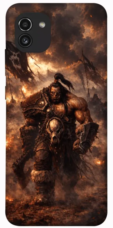 Чохол на Samsung Galaxy A03 Grommash Hellscream фото 1 з 1