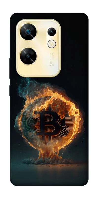 Чохол на Infinix Zero 30 4G Fire Bitcoin фото 1 з 1