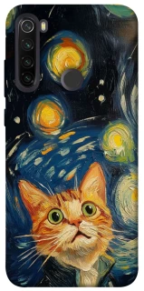 Чехол на Xiaomi Redmi Note 8T paint cat фото 1 из 1