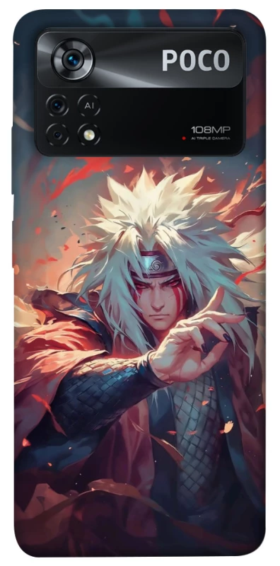 Чехол на Xiaomi Poco X4 Pro 5G Jiraiya фото 1 из 1