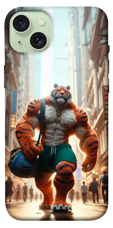 Чехол на Apple iPhone 15 Plus (6.7") Тигр фото 1 из 1