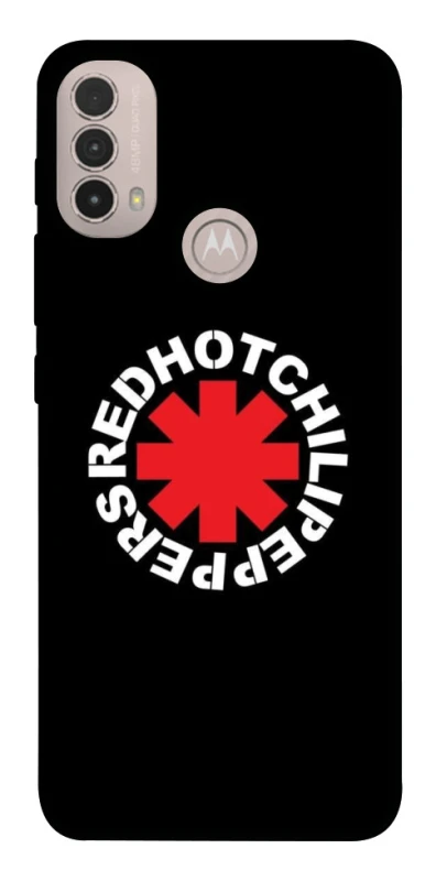 Чохол на Motorola Moto E40 Red Hot Chili Peppers logo фото 1 з 1