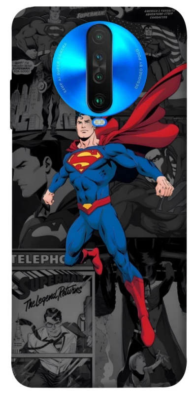 Чехол на Xiaomi Poco X2 superman comics фото 1 из 1