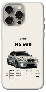 Чехол на Apple iPhone 15 Pro Max (6.7") BMW M5 E60 фото 1 из 1