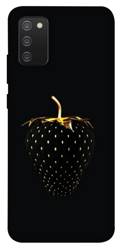 Чохол на Samsung Galaxy A02s Чорна полуниця фото 1 з 1
