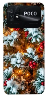 Чохол на Xiaomi Poco C40 Новорічний v22 фото 1 з 1