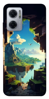 Чехол на Xiaomi Redmi Note 11E Minecraft sunrise фото 1 из 1