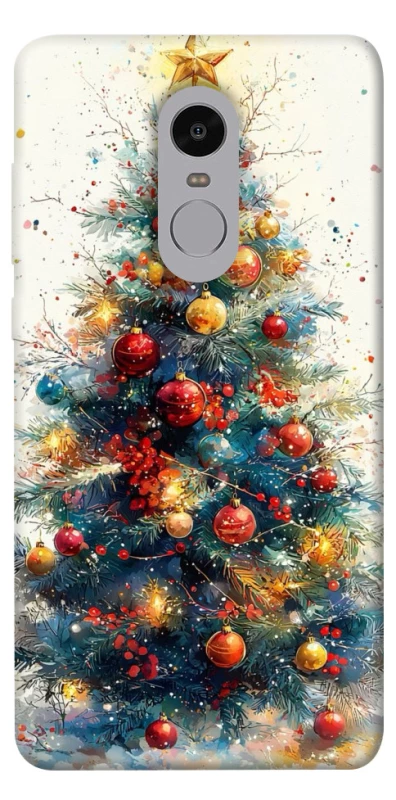 Чехол на Xiaomi Redmi Note 4X / Note 4 (Snapdragon) Новогодний v36 фото 1 из 1