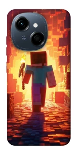 Чехол на TECNO Spark Go 1 Minecraft adventure фото 1 из 1